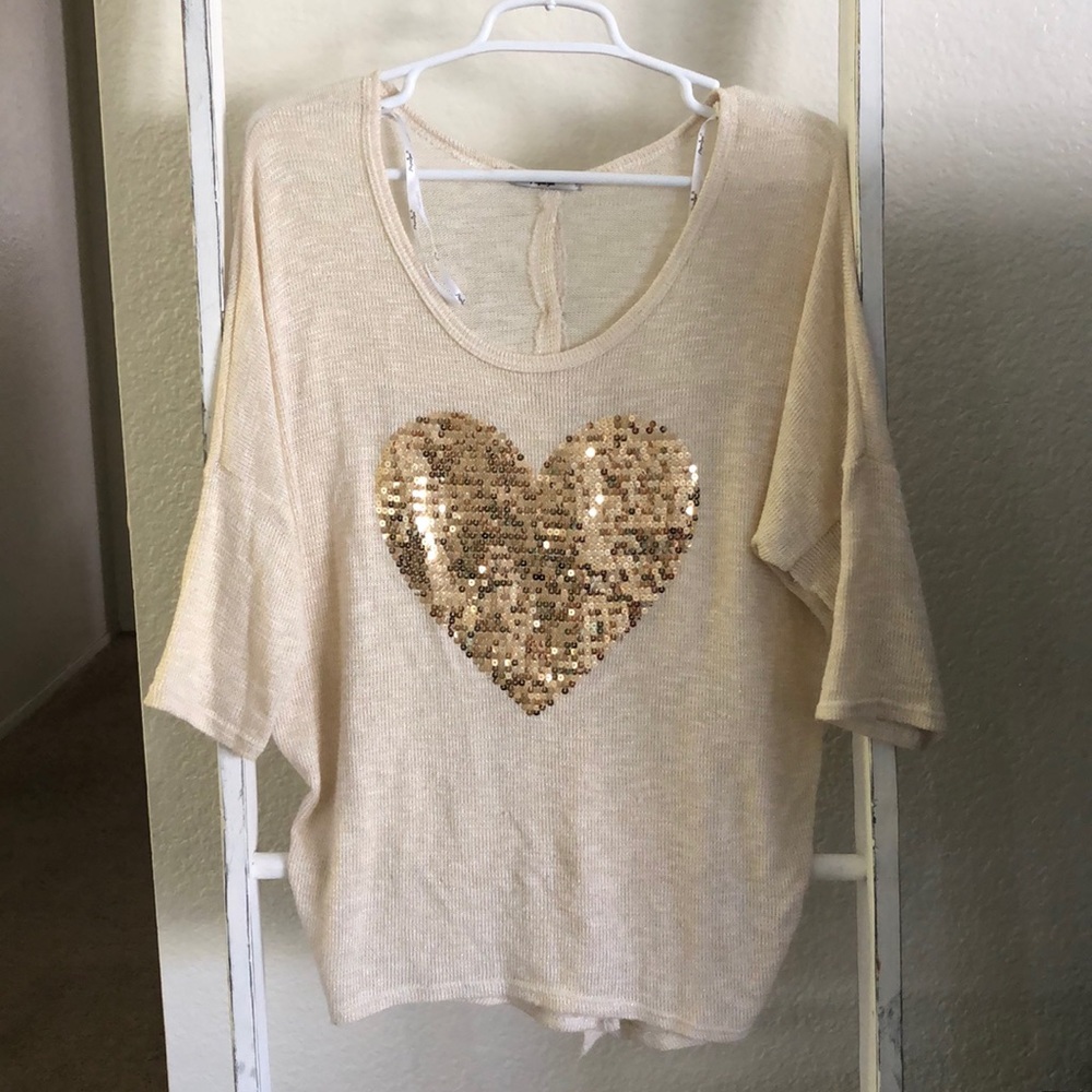 Papaya Flowy Heart Tunic